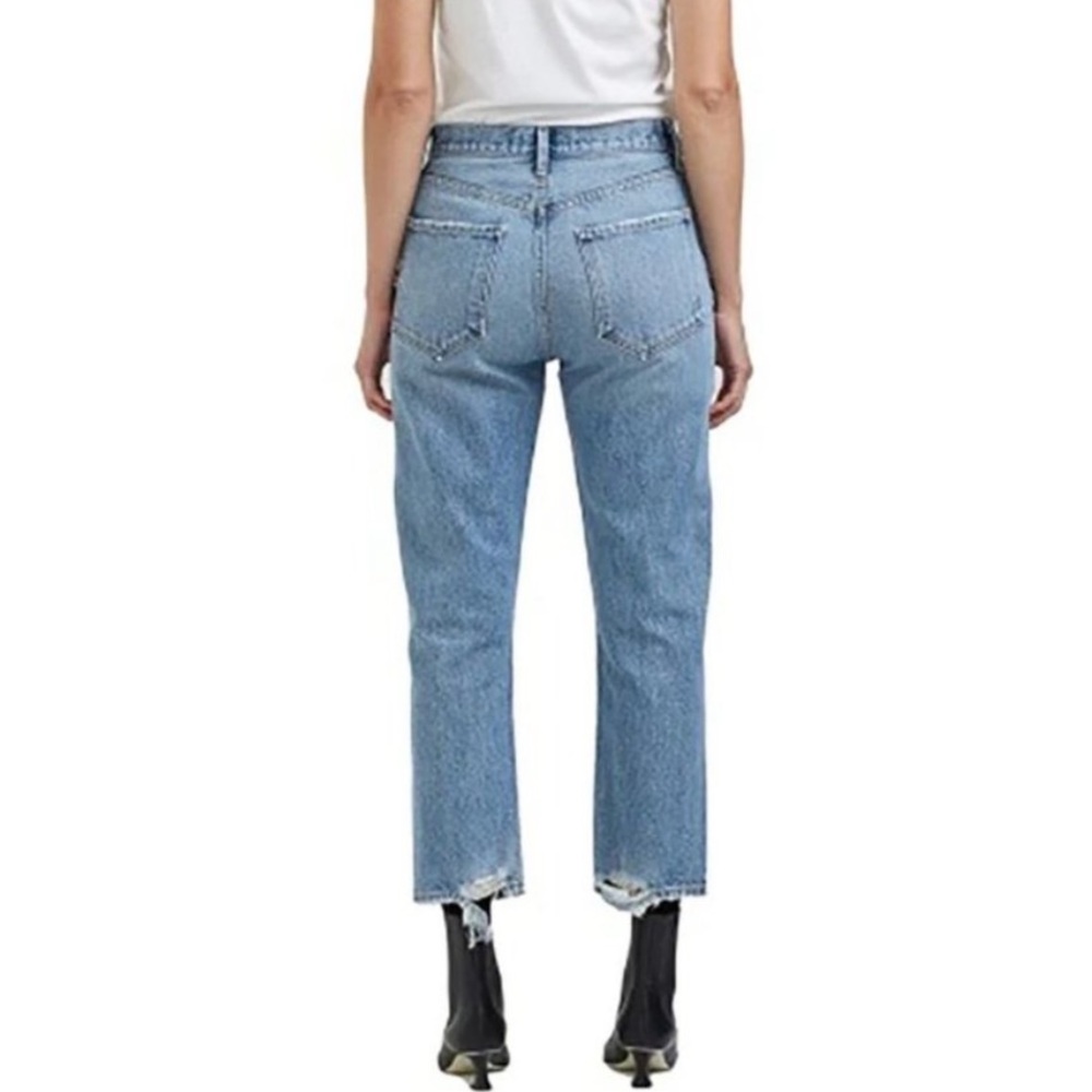 Agolde Riley High Rise Distressed Jeans - Picture 2 of 4